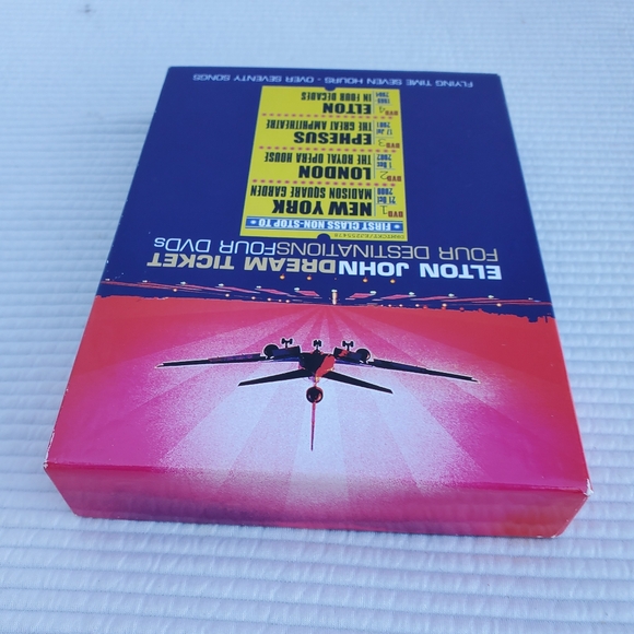 Elton John Dream Ticket Four Destinations Four DVDs New York London Ephesus Set - Picture 4 of 12